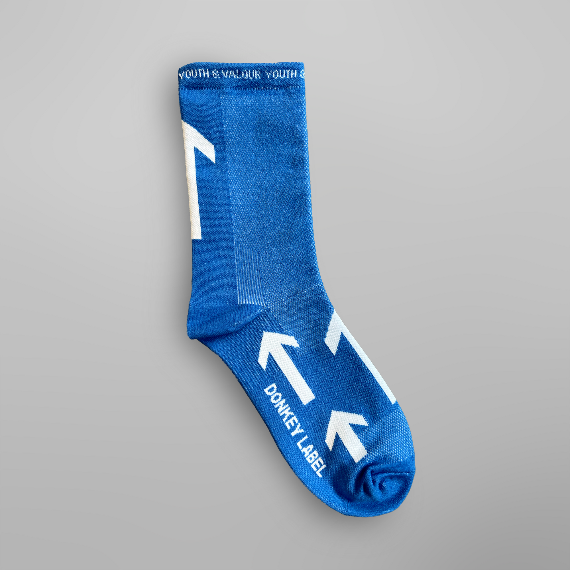 Neo Blue Arrow Sock