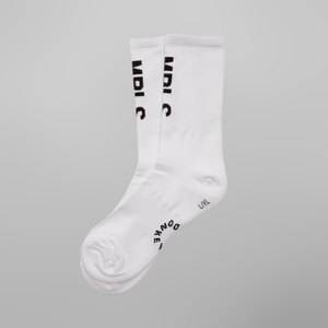 White ‘MPLS’ Race Sock