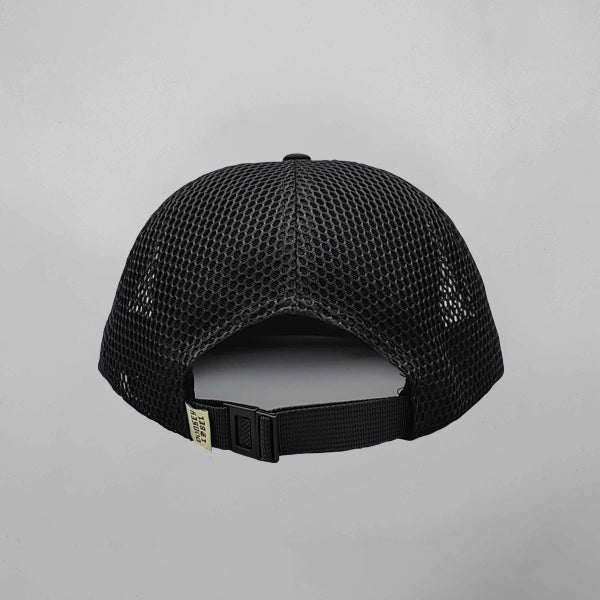 Athletic Club foldable mesh running cap - Black