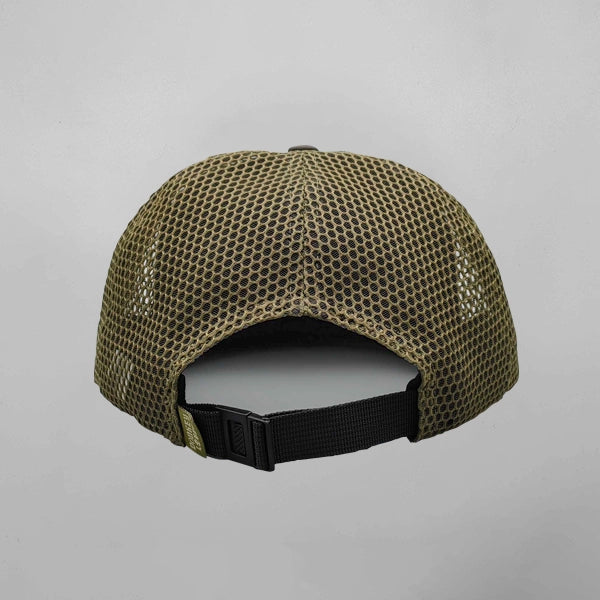 Athletic Club foldable mesh cap - Olive