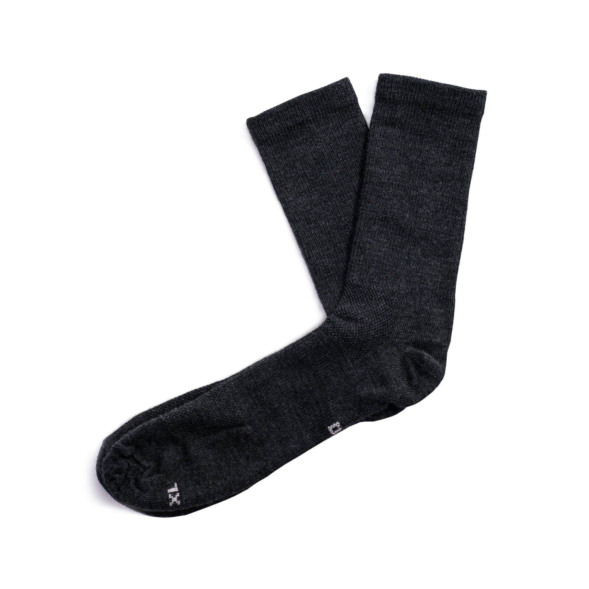Staple Merino Sock - Charcoal